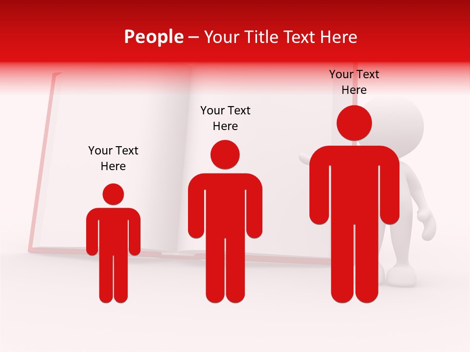 Education Men Individual PowerPoint Template