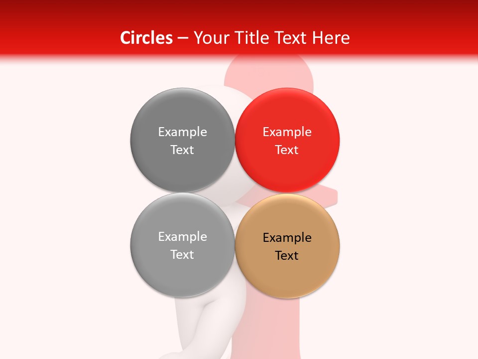 Text Consultant Abstract PowerPoint Template