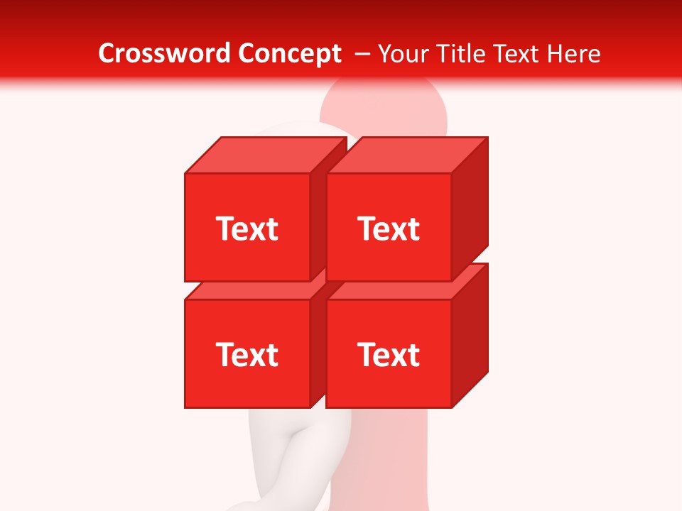 Text Consultant Abstract PowerPoint Template