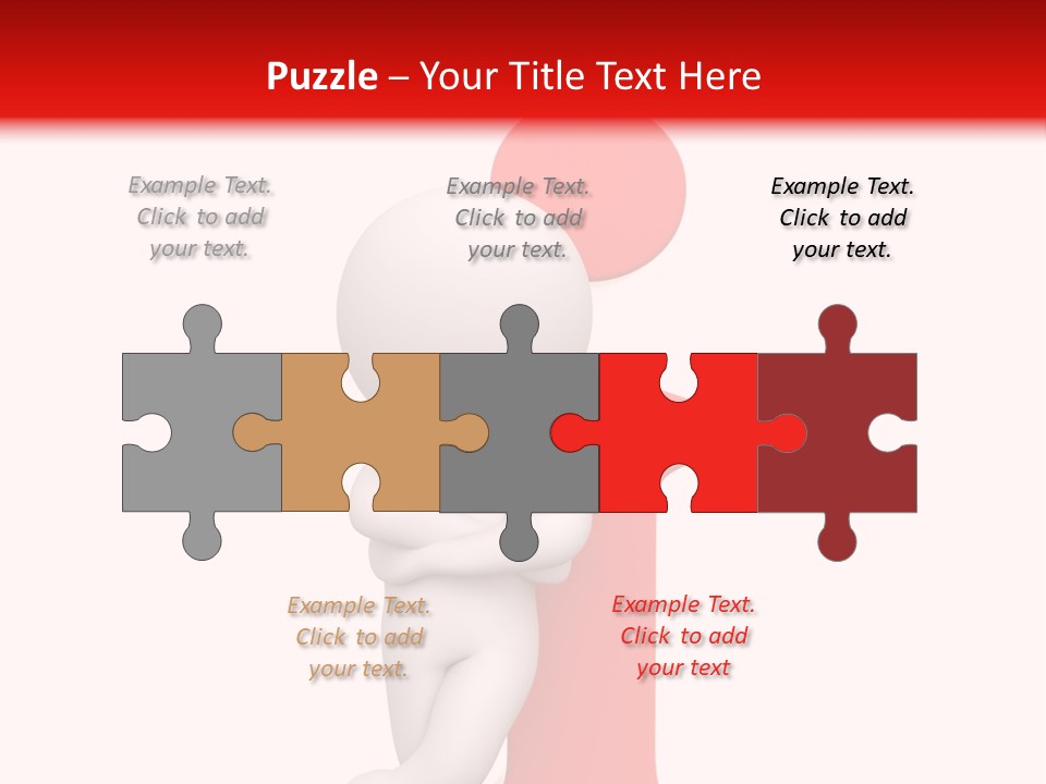 Text Consultant Abstract PowerPoint Template