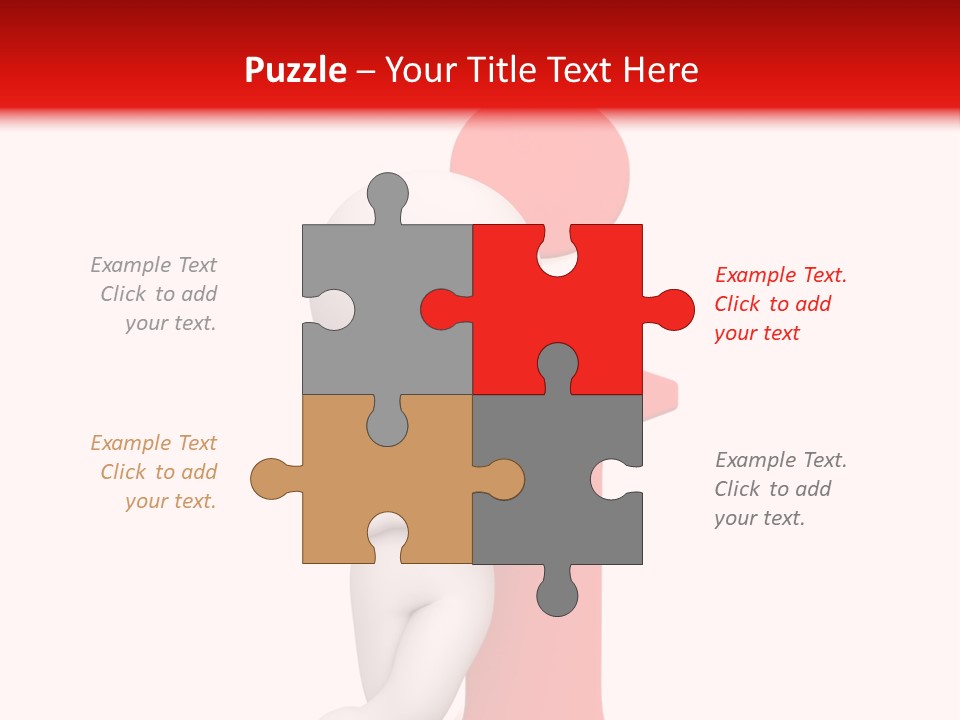 Text Consultant Abstract PowerPoint Template
