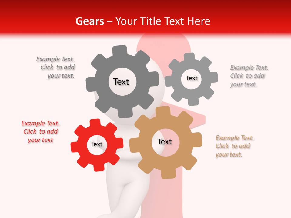 Text Consultant Abstract PowerPoint Template