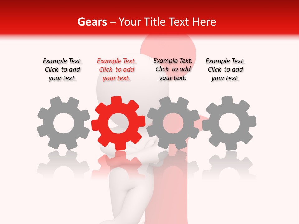 Text Consultant Abstract PowerPoint Template