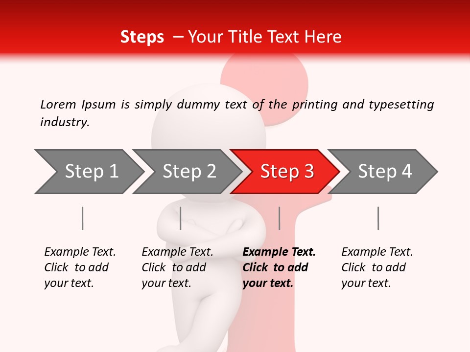 Text Consultant Abstract PowerPoint Template