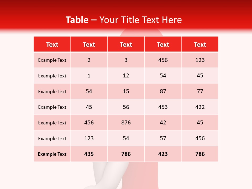 Text Consultant Abstract PowerPoint Template