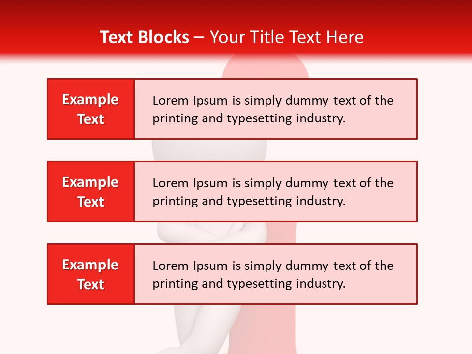 Text Consultant Abstract PowerPoint Template