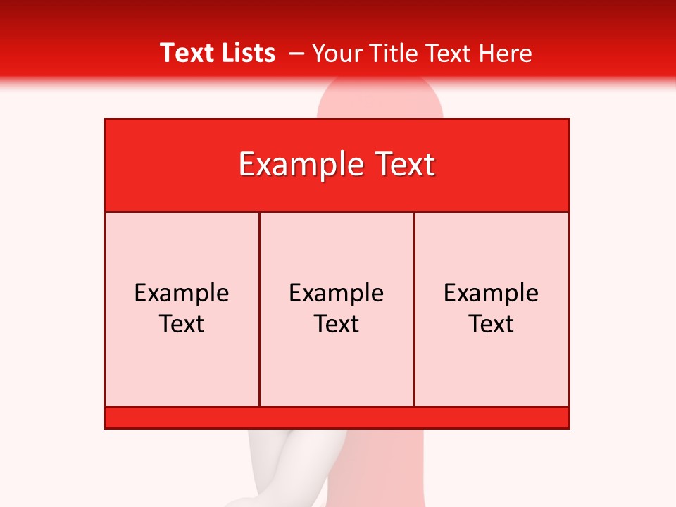 Text Consultant Abstract PowerPoint Template