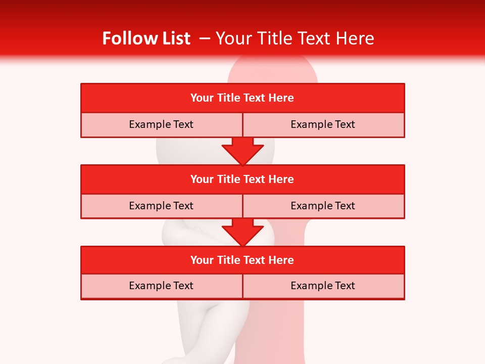 Text Consultant Abstract PowerPoint Template