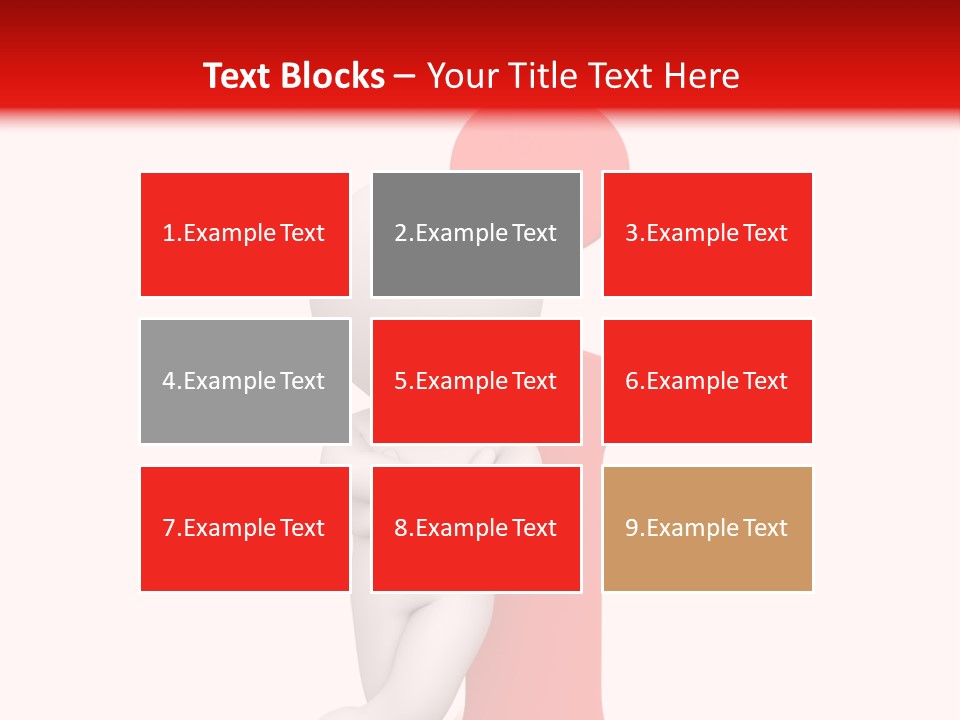 Text Consultant Abstract PowerPoint Template