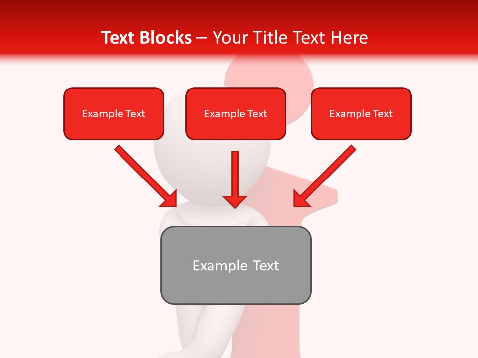 Text Consultant Abstract PowerPoint Template