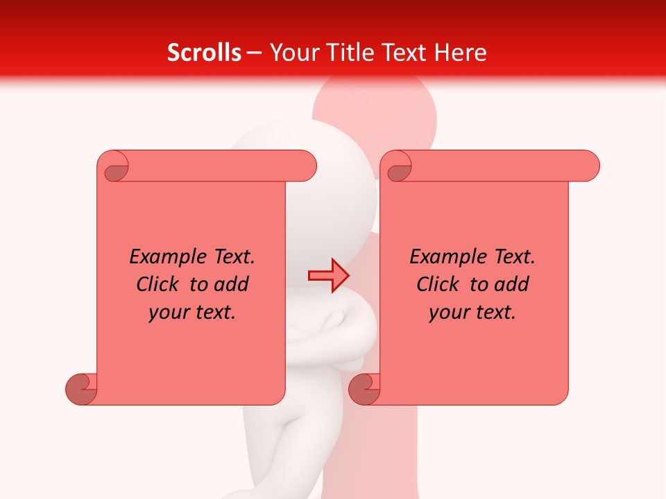 Text Consultant Abstract PowerPoint Template