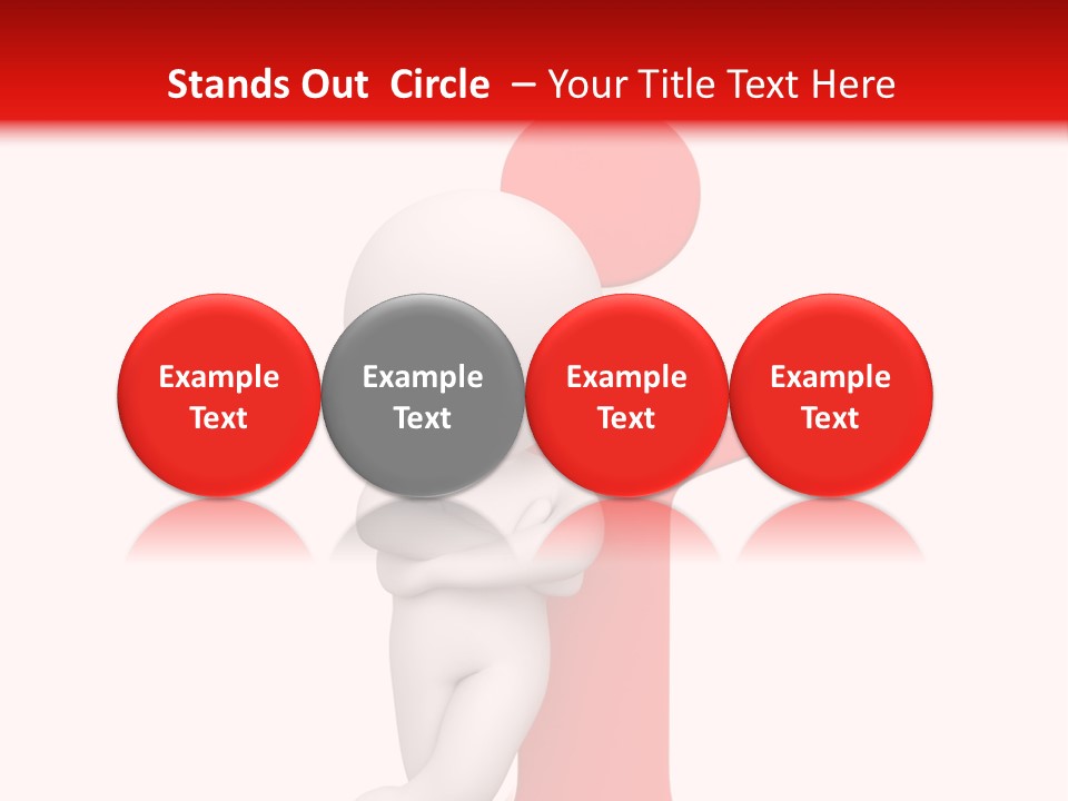 Text Consultant Abstract PowerPoint Template
