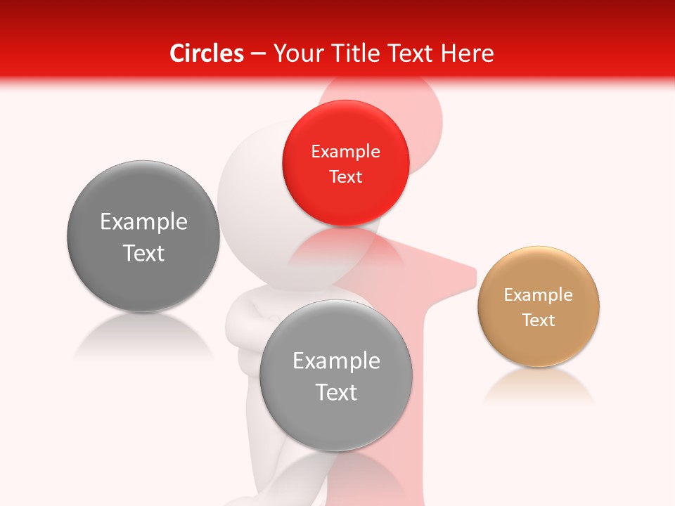 Text Consultant Abstract PowerPoint Template
