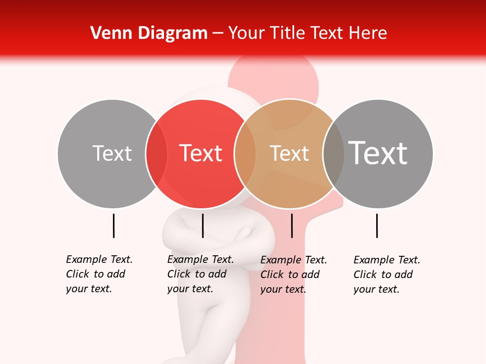 Text Consultant Abstract PowerPoint Template