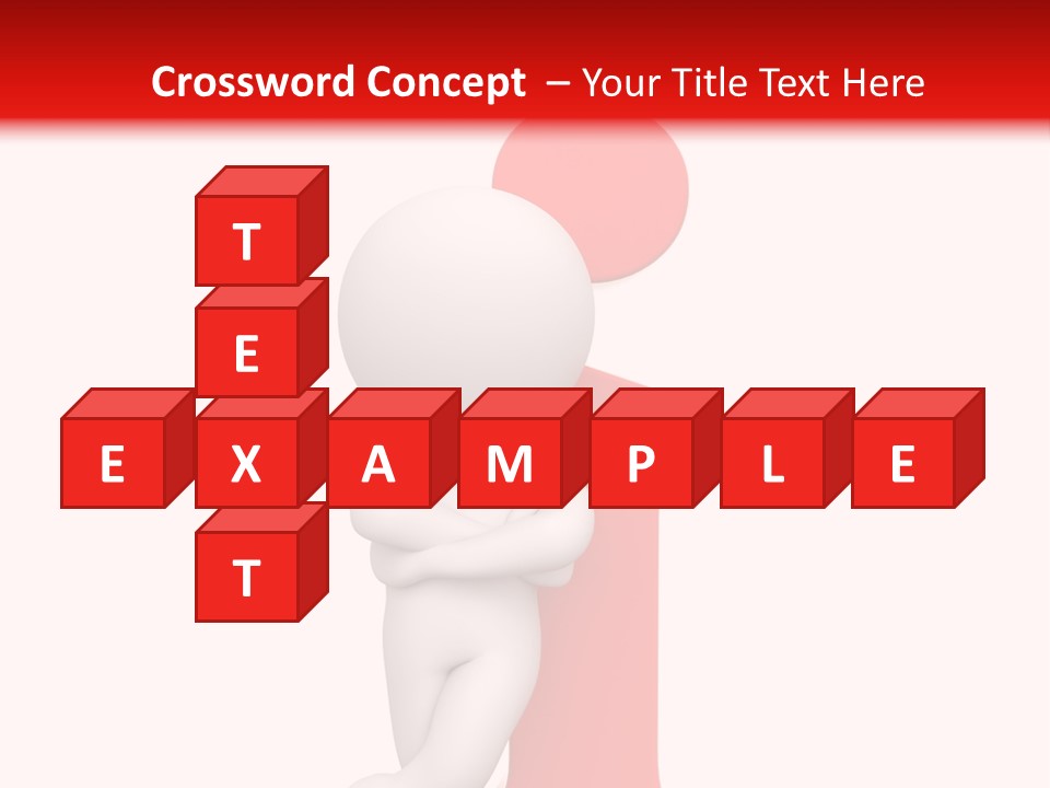 Text Consultant Abstract PowerPoint Template