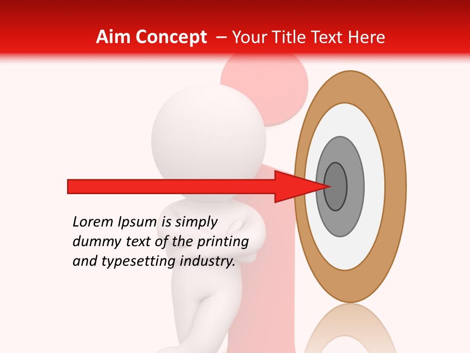 Text Consultant Abstract PowerPoint Template
