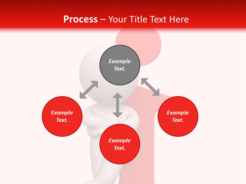 Text Consultant Abstract PowerPoint Template