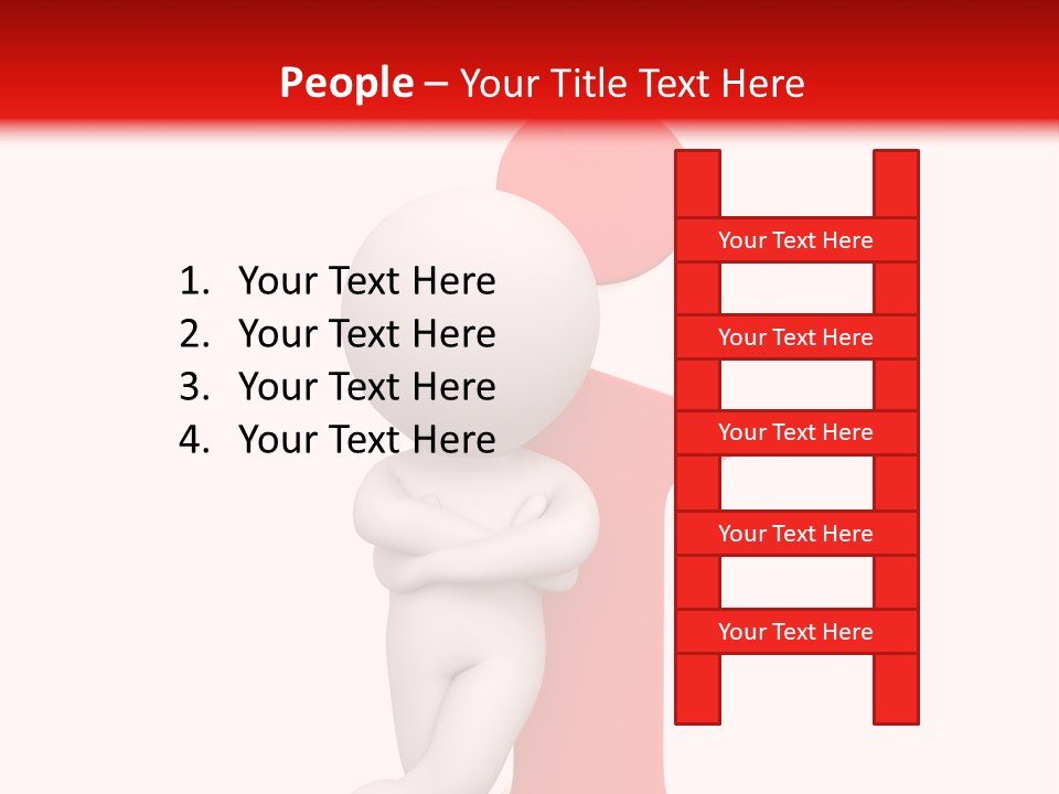 Text Consultant Abstract PowerPoint Template