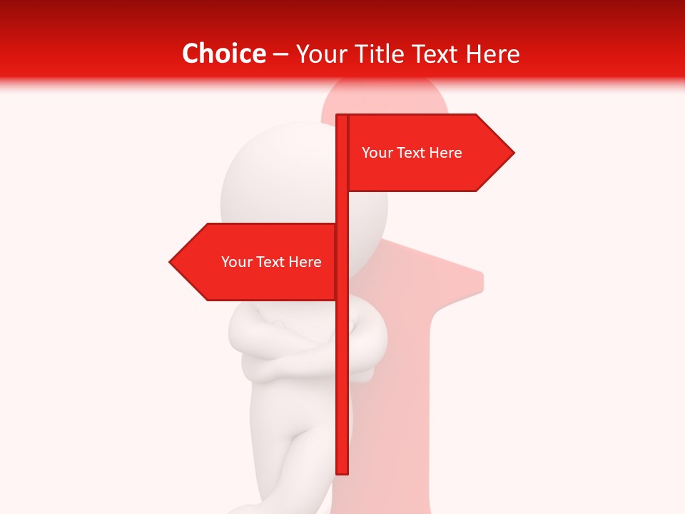 Text Consultant Abstract PowerPoint Template