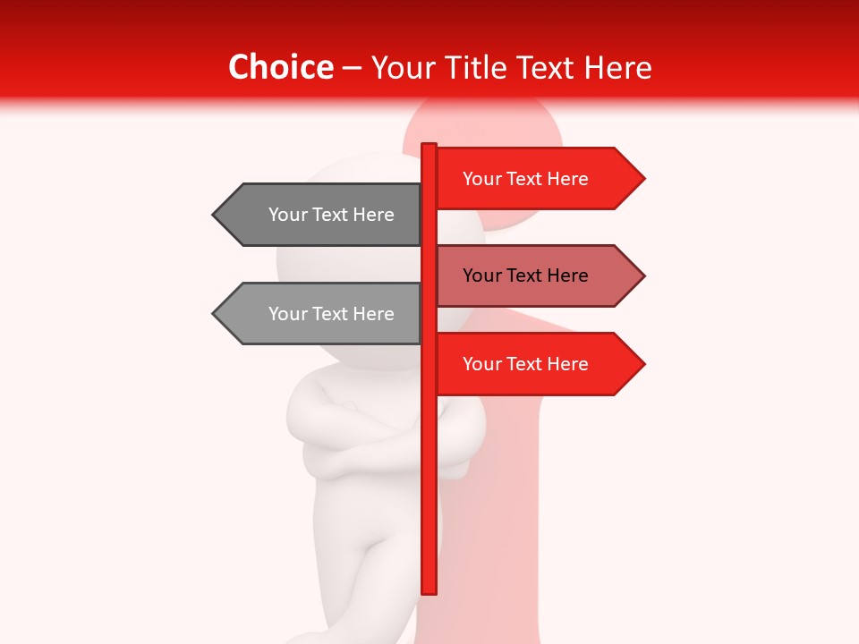 Text Consultant Abstract PowerPoint Template