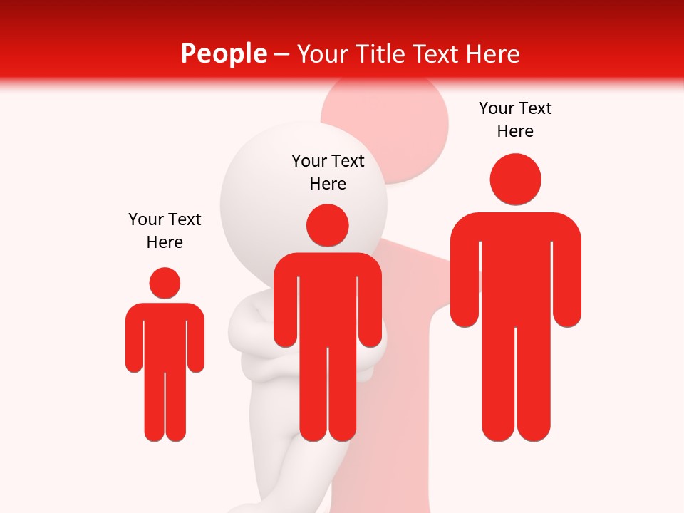 Text Consultant Abstract PowerPoint Template