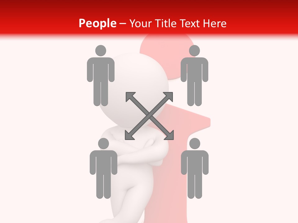 Text Consultant Abstract PowerPoint Template