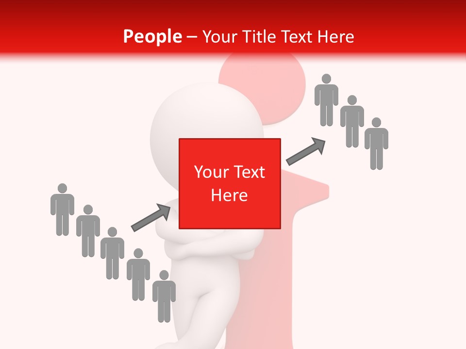 Text Consultant Abstract PowerPoint Template