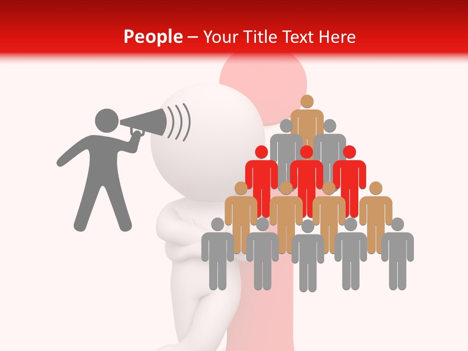 Text Consultant Abstract PowerPoint Template