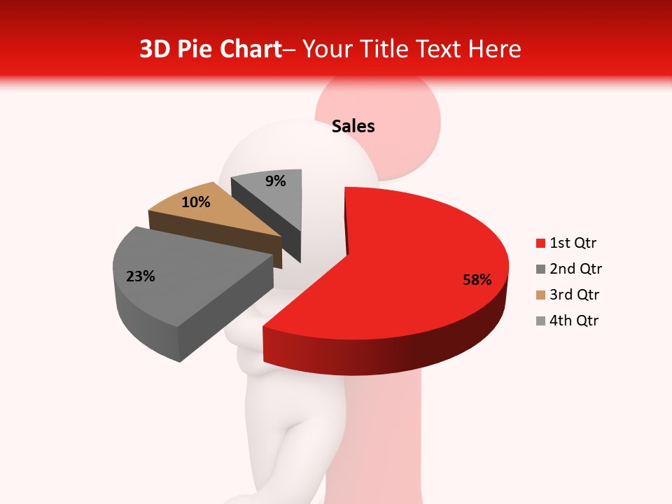 Text Consultant Abstract PowerPoint Template