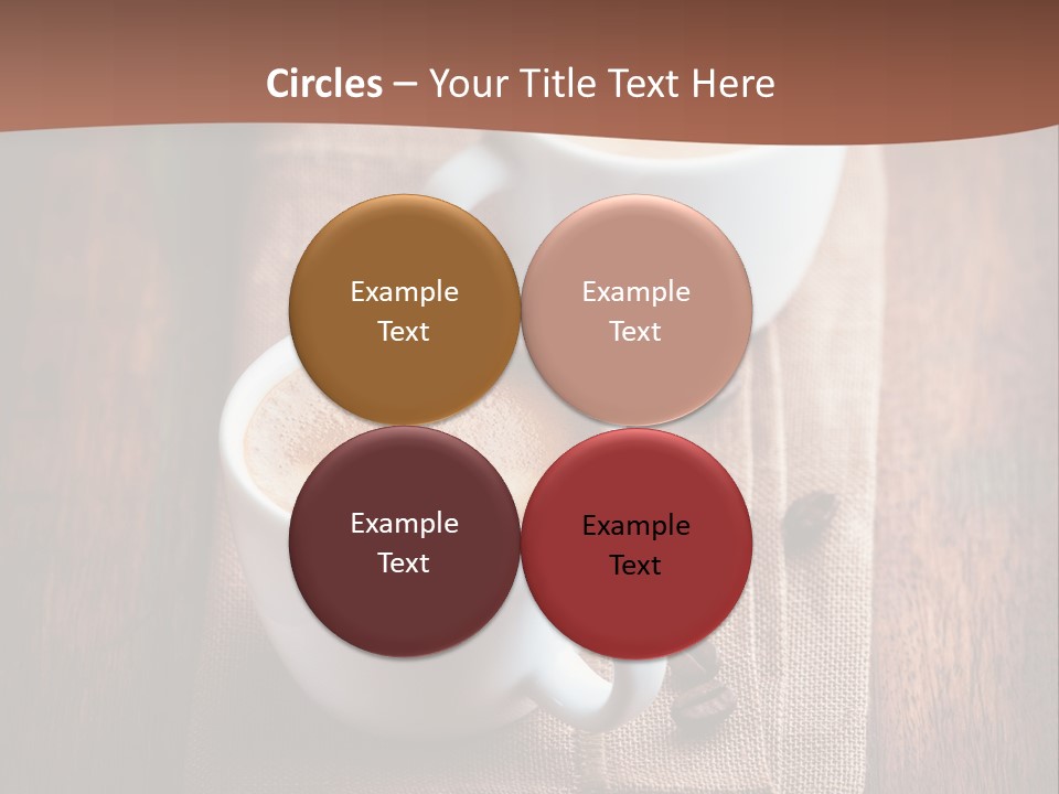Rustic Espresso Closeup PowerPoint Template