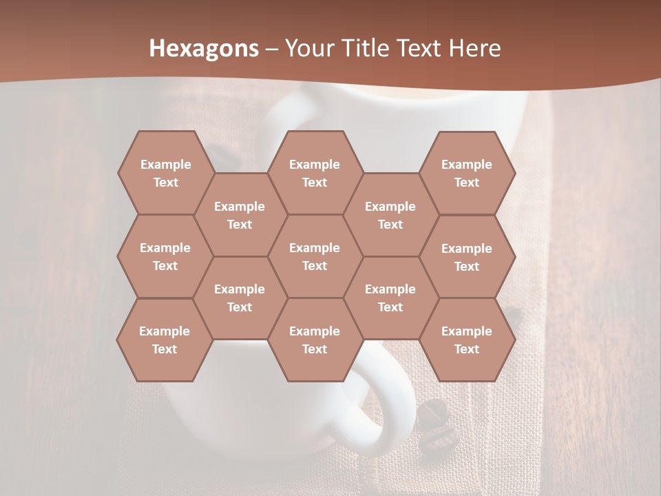 Rustic Espresso Closeup PowerPoint Template