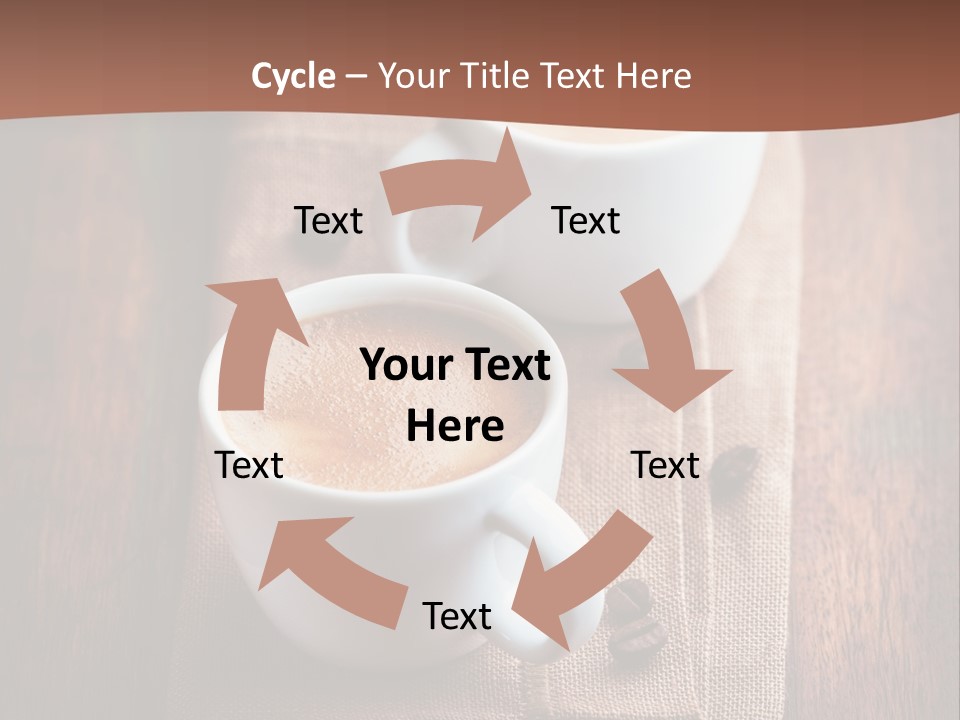 Rustic Espresso Closeup PowerPoint Template