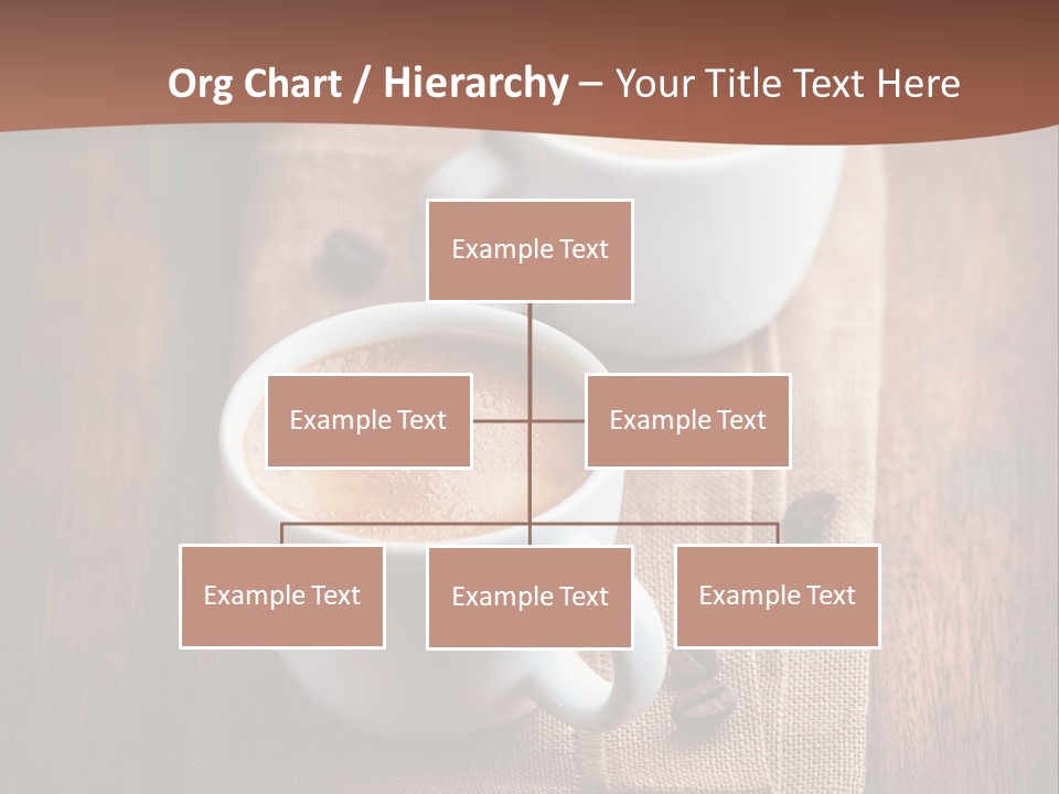 Rustic Espresso Closeup PowerPoint Template