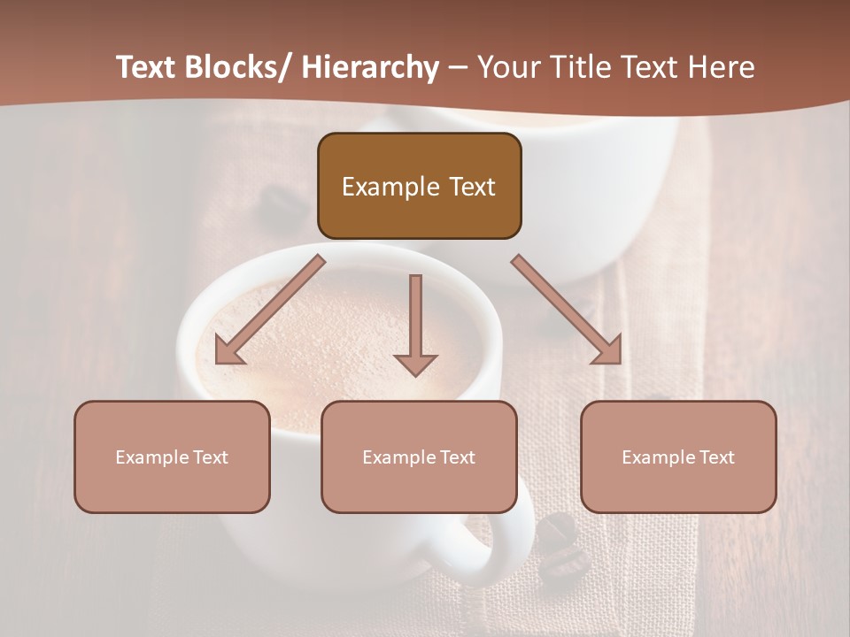 Rustic Espresso Closeup PowerPoint Template