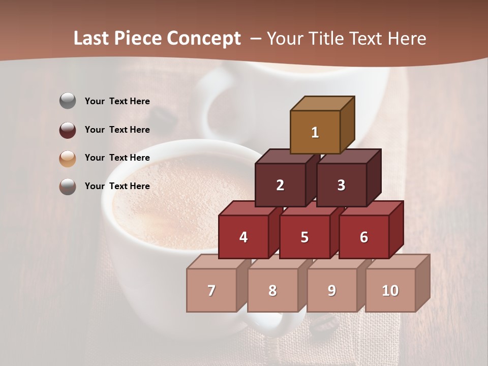 Rustic Espresso Closeup PowerPoint Template
