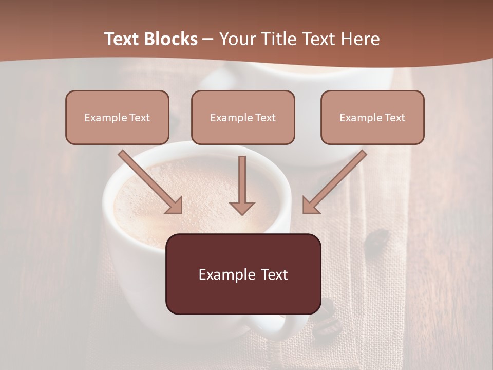 Rustic Espresso Closeup PowerPoint Template