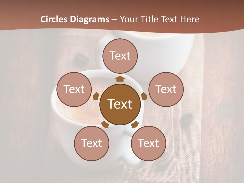 Rustic Espresso Closeup PowerPoint Template