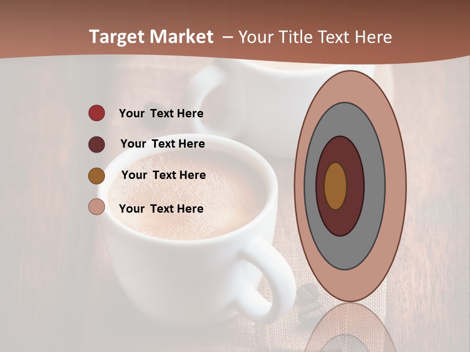 Rustic Espresso Closeup PowerPoint Template