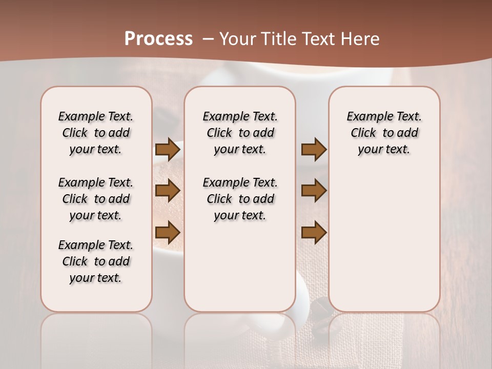 Rustic Espresso Closeup PowerPoint Template