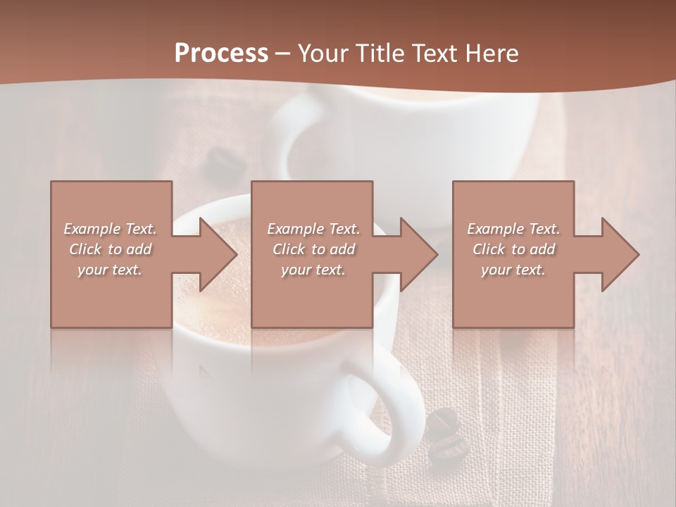 Rustic Espresso Closeup PowerPoint Template