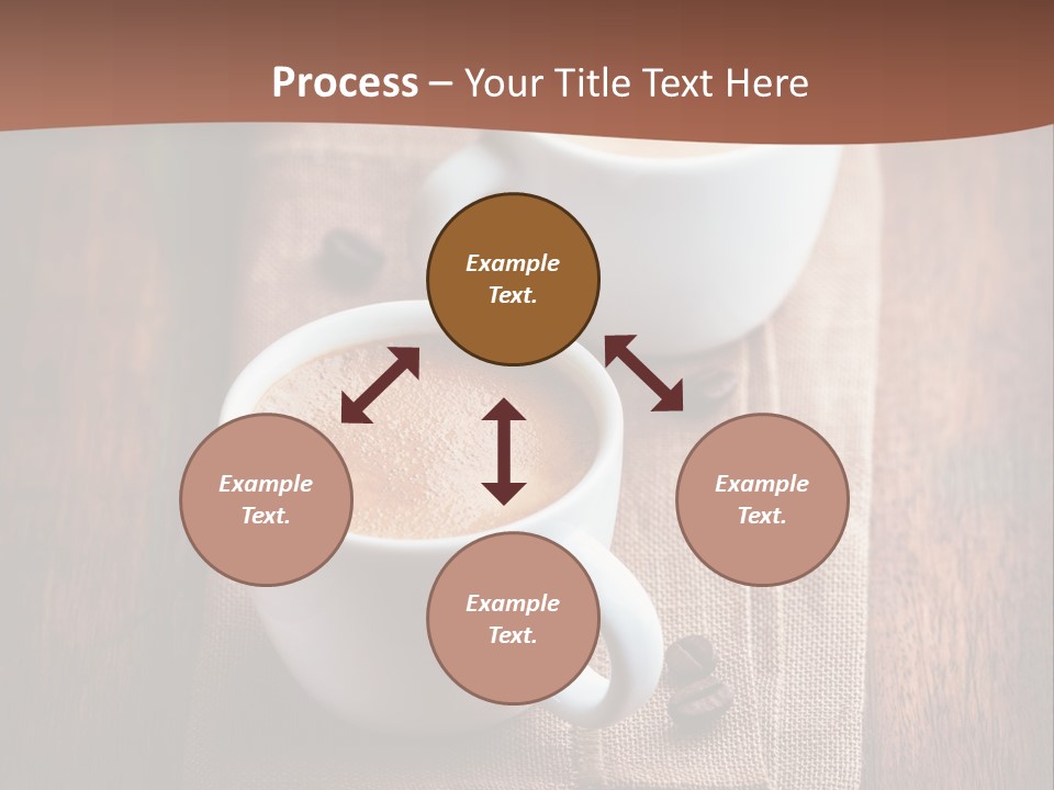 Rustic Espresso Closeup PowerPoint Template
