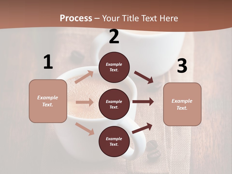 Rustic Espresso Closeup PowerPoint Template