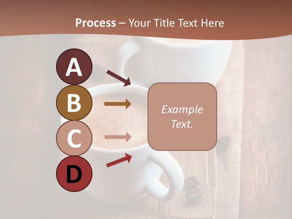 Rustic Espresso Closeup PowerPoint Template