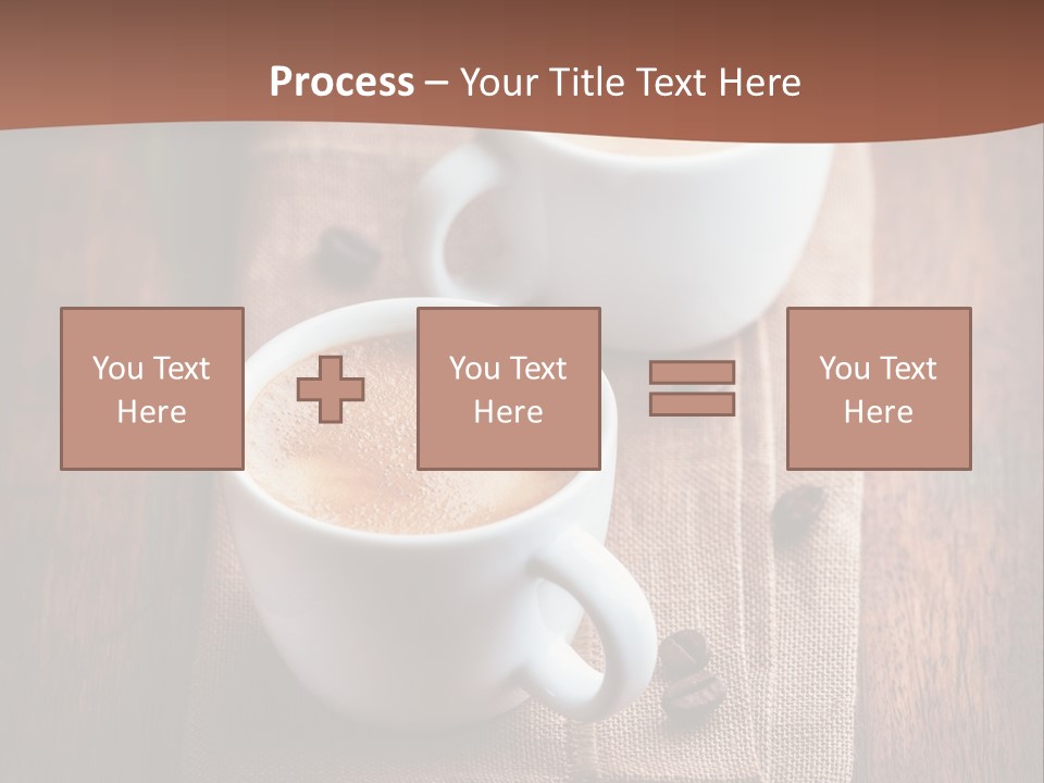 Rustic Espresso Closeup PowerPoint Template
