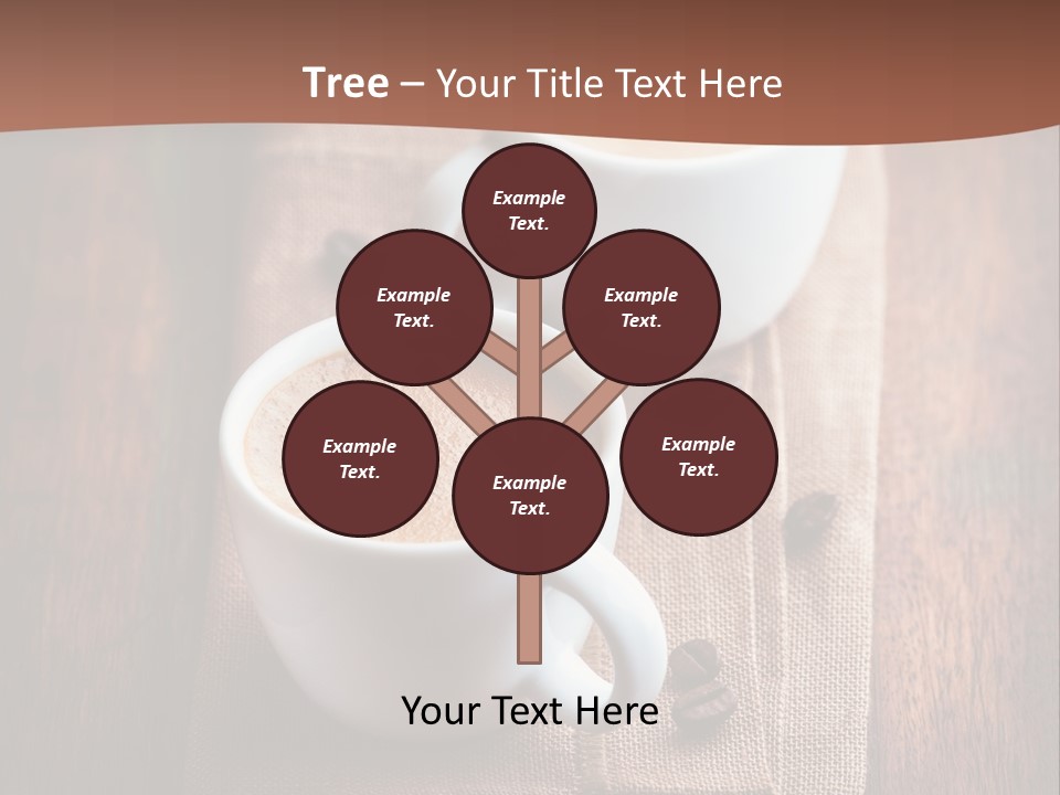 Rustic Espresso Closeup PowerPoint Template