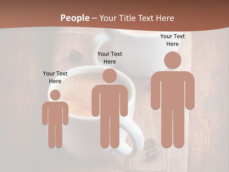 Rustic Espresso Closeup PowerPoint Template