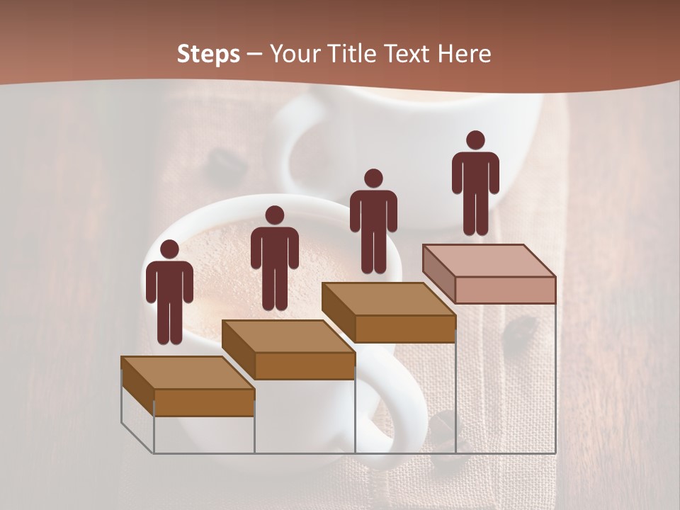 Rustic Espresso Closeup PowerPoint Template