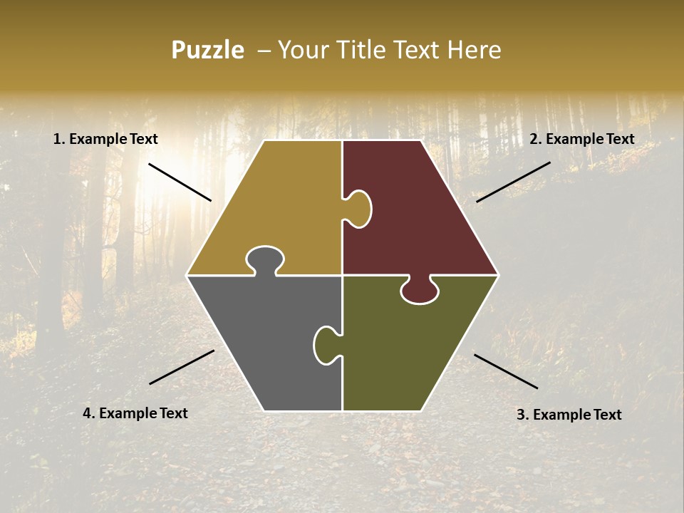 Brunch Ray Rain Forest PowerPoint Template