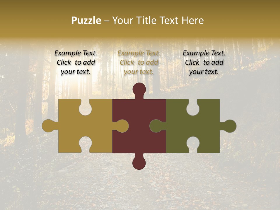 Brunch Ray Rain Forest PowerPoint Template