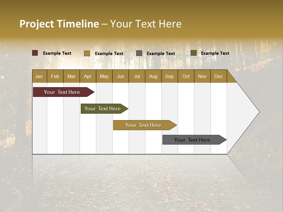 Brunch Ray Rain Forest PowerPoint Template